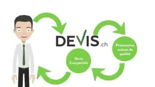 Devis.ch | Motion Design | Estelle HUBERT voix off French voice over