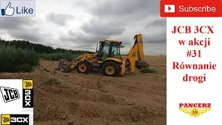 JCB 3CX w akcji. #31 Równanie drogi.