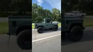 Custom Land Rover Defender 90 &ldquo;Tonka&rdquo; going for a cruise&hellip; HIMALAYA Defender 90 #landroverdefender