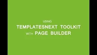 TemplatesNext ToolKit With Page Builder