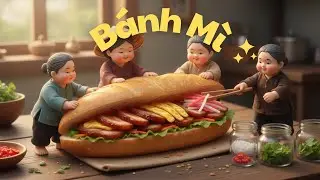 Tiny Farmers Make Giant Vietnamese Banh Mi | Traditional Street Food Cooking
