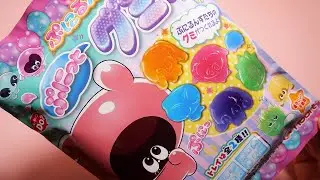 [ASMR]포핀쿠킨 뿌니룬즈 푸닛토 구미/Popin Cookin Punirunes Gummy​/Heart ぷにるんずぷにっとグミ [知育菓子]