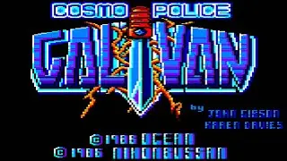 [Amstrad CPC] Galivan - Cosmo Police - Longplay