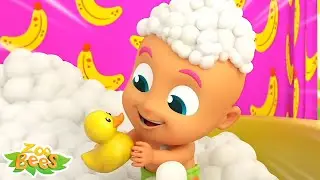 Das Badelied Lernen Gute Gewohnheiten mit Zoobees und Mehr Vorschulreime auf Deutsch