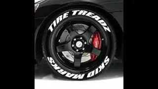 How to install Tire Stickers