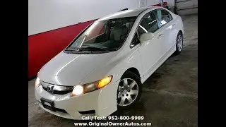 2009 Honda Civic LX 36 MPG! great running and clean car! (Eden Prairie, Minnesota)