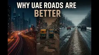 Why UAE Roads Are So Much Better Than Canada and India?