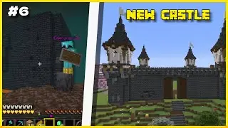Jin's New Castle Expansion & Risky Nether Exploration in Minecraft || #6