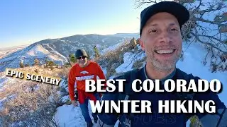 Mount Galbraith Loop Trail in GOLDEN Colorado - Via Cedar Gulch | EPIC Winter Hike