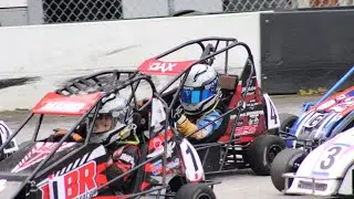 Watch 8 Year Old NASCAR Youth Series Star Battle Back from 10th 