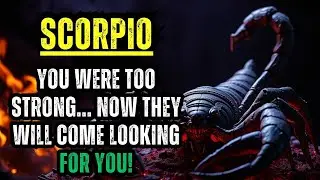 SCORPIO - YOU WERE TOO STRONG... NOW THEY WILL COME LOOKING FOR YOU WHEN YOU LEAST EXPECT IT!!!