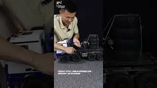 1/14 8X8 RC HYDRAULIC WRECKER TRUCK UNBOXED: DESIGN STORM THAT MELTS EYEBALLS!