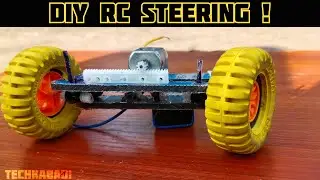 DIY Custom RC Steering Tutorial | Simple & Easy.