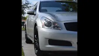 G37's FIRST MODS!!