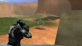 Third person view on Halo CE