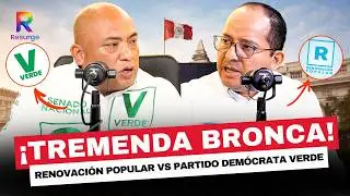 🔥CASI SE PEGAN! Exasesor de PEDRO CASTILLO encara a candidato de L&Oacute;PEZ ALIAGA