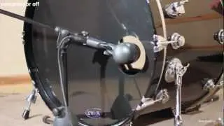 Test mikrofon&oacute;w perkusyjnych do stopy - Shure Beta 52A BeatIt.tv