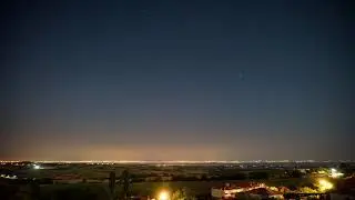 Little timelapse from Alonia, View at Thessaloniki, Chalkidiki