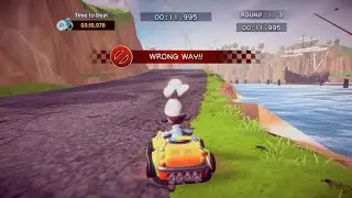 Garfield Kart Furious Racing - Loopy Lagoon Gold Medal (3:06.320)