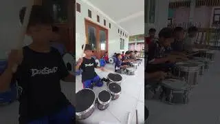 Latihan Perkusi Untuk Pemula #drumband #marchingband