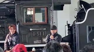 京都鉄道博物館　レーシングドライバートークショー　牧野任祐選手/太田格之進選手