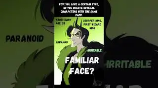 OC with the same face  #art #oc #originalcharacter #digital #meme #pov
