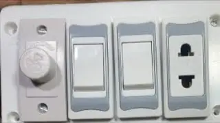 How to make switch socket regulator connection video