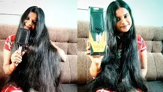 🤩வாங்குனா இப்படி ஒரு hair brush  வாங்கணும் / Vega Hair paddle brush Unboxing / tamil