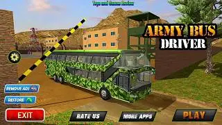 Army Bus Driving 2017 Gameplay Android NEW