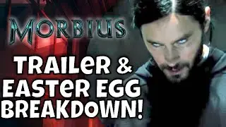 Morbius Trailer Breakdown   Oscorp, Venom and Black Cat Easter Eggs   Marvel Movie News