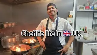 Live Highlight Cheflife in UK  🇬🇧 as Indian |A Day in a life of chef | live orders #Viral#cheflife