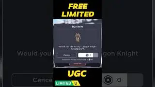 ⏳Hurry! Get your FreshCut Dragon Knight Armor Set now! Link in Description