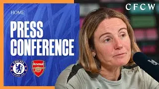 BOMPASTOR Press Conference | WSL GW13 | Chelsea vs Arsenal | 23/1/26 | CFCW