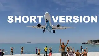 X-PLANE 12.2.1 : SHORT VERSION / Landing in St. Maarten (MAX GRAPHICS QHD) RX 9070 XT