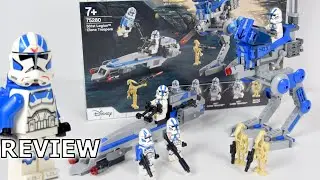 Lego Star Wars 75280 501st Legion Clone Troopers (501st Battle Pack) | 2020 Set Review