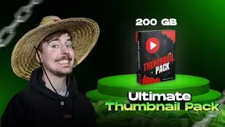 200GB Ultimate Thumbnail Editing Pack 2026🔥 | Free Premium Assets for YouTube Creators