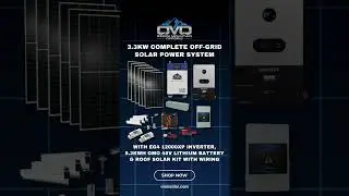 How a 3.3kW Off-Grid Solar Kit Powers Your Home and Cabin