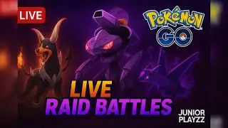 🔴LIVE Pok&eacute;mon GO RAID BATTLES! 🔥 Genesect vs Mega Houndome  & Shadow Latias ⚡ Epic 1v2 Showdown!