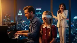 A Single Dad Janitor Played Piano with a Blind Girl &mdash; Until Her CEO Mom Silently Opened the Door