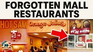 Top 10  FORGOTTEN Mall Restaurants We Miss That Have Disappeared |  Americans Food History Channel