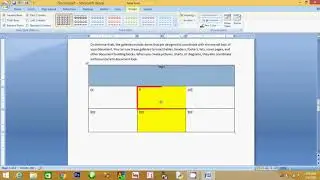 Ms Word -Day4(Insert table,Draw Table and Quick Tables)