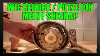 WIE REINIGE / PUTZE ICH MEINE SHISHA? | Von Kopf bis Bowl!