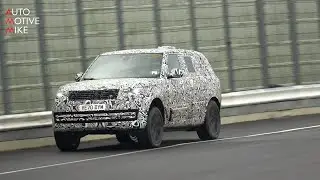 2022 LAND ROVER RANGE ROVER HYBRID SPIED TESTING AT THE N&Uuml;RBURGRING