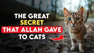The Great Mystery about Why Cats Were Created I Cats in Islam: The Sunnah & Blessings| Islamic Talks