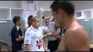 Sc&egrave;ne de joie ASSE RC Lens