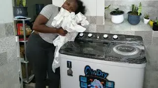 Weekly vlogs:mika twin tab washing machine review//new flower pots//violet shumila