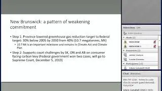 Webinar - Dr. Louise Comeau, NB Output-based Carbon Pricing System