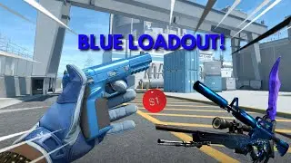THIS BLUE CS2 LOADOUT IS INSANE! (CS2 SKINS)