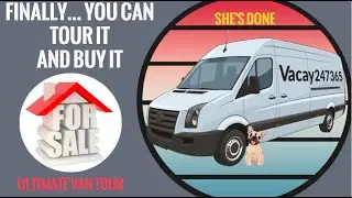 Tour ultimate New ProMaster w/ radiant floor heating, shower, Fresair AC, & more! And it's for SALE!