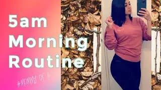 FALL 5AM MORNING ROUTINE // MY Healthy & productive habits||HOMESCHOOL MOM OF 4